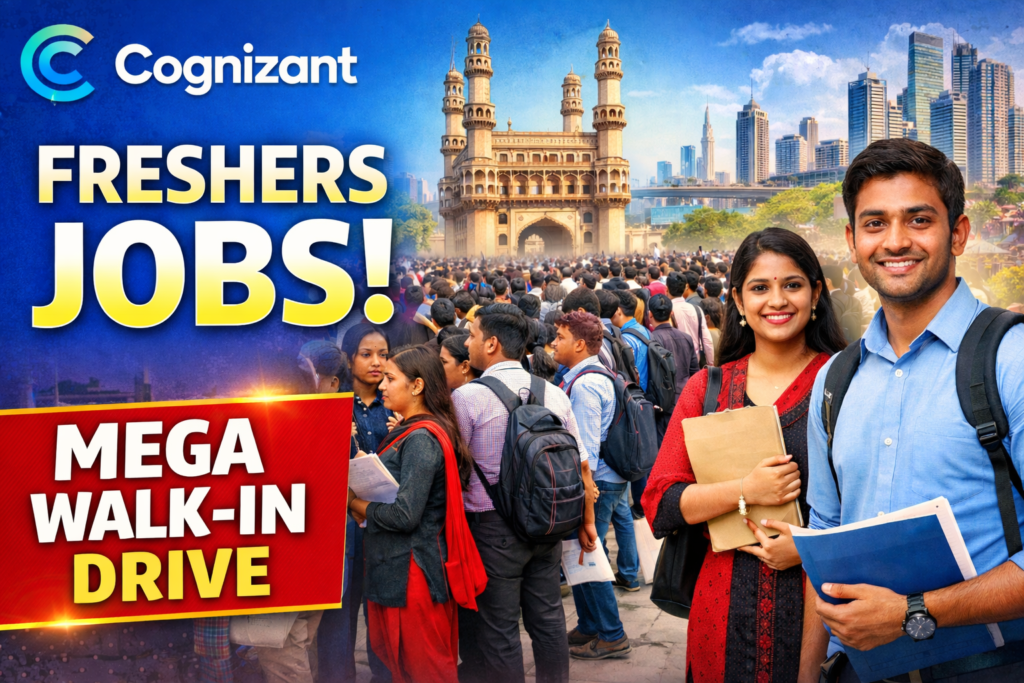 Cognizant Jobs for Freshers 2026