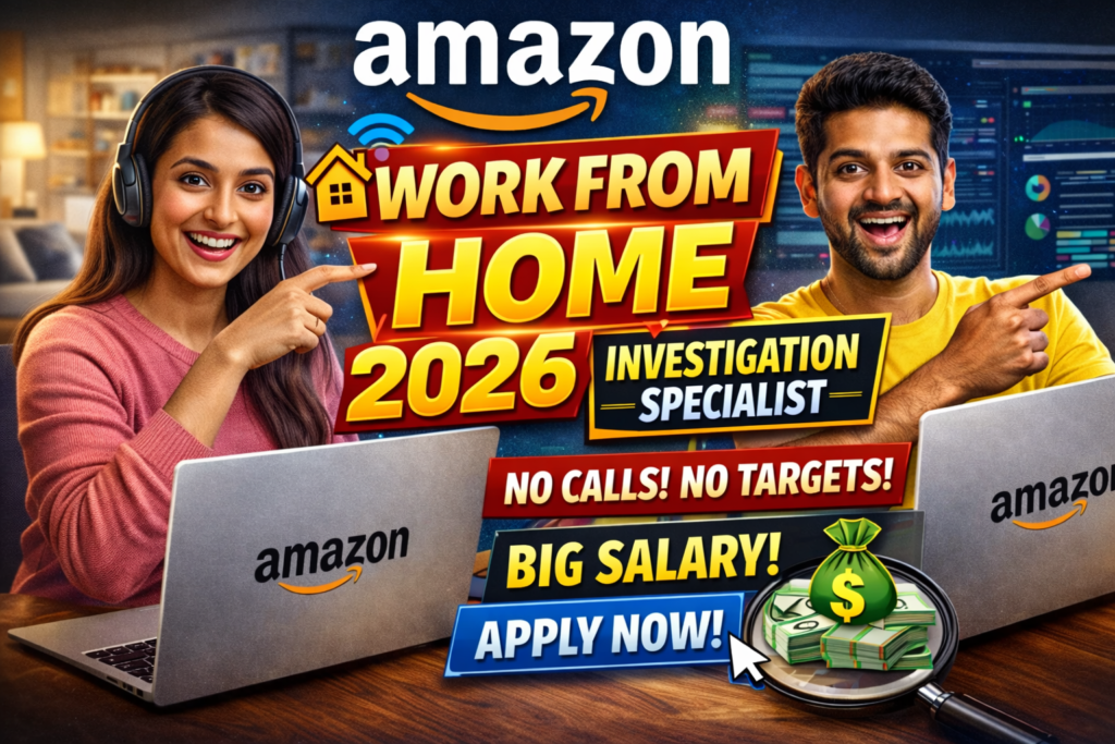 Amazon Work From Home Jobs 2026